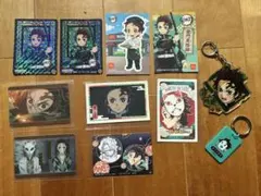 鬼滅の刃 竈門炭治郎　ステッカー・キーホルダーセット 11点