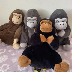 ウホウホゴリラのゴリくん　4体セット