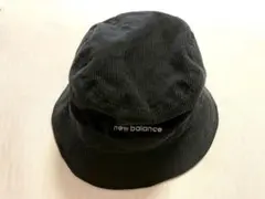 New Balance コーデュロイ バケットハット 黒のサムネイル