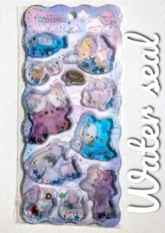 ウォーターインシール　ウォーターシール　Purple Cat