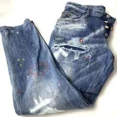 ＊DSQUARED2 Skater Jean スケータージーンズ　48 デニム