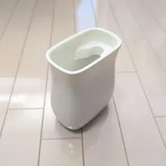 【美品】ideaco SB pot 流せるトイレブラシスタンド ホワイト