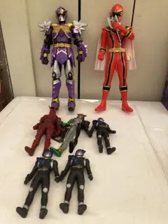 【武器付き】マジレンジャー ビッグソフビ ウルザード レジェンドマジレッド 他のサムネイル