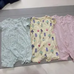 ロンパース3点セット