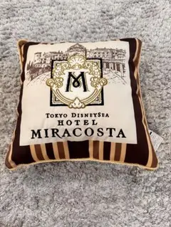 【クッション】 ディズニー 25周年 ホテルミラコスタ ミッキー　新品　タグ付きのサムネイル