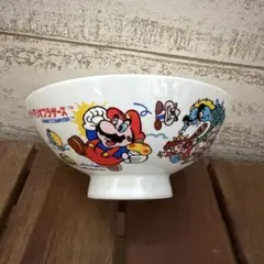 希少 当時物 スーパーマリオブラザーズ 茶碗 ファミコン
