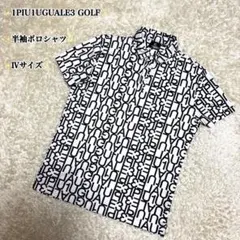 1PIUGUALE3 GOLF モックネックシャツグレー/ネオンイエロー人気完売