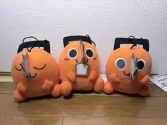 コロンとおすわりポチタぬいぐるみ 全3種セット　チェンソーマン 『劇場版レゼ篇』
