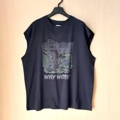 80s 90s古着　ヴィンテージ　ノースリーブ　切りっぱなし　ゴルフセットのサムネイル