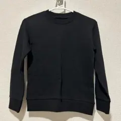 新品未使用 ブラック トレーナー 140サイズ
