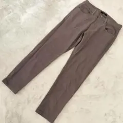 roshell ハイパーストレッチスキニーアンクルパンツ チャコール M
