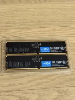 メモリ DDR5 16GB 2枚組 32GB crucial