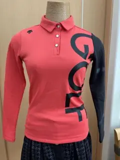 DESCENTE GOLF 長袖ポロシャツ