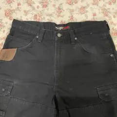【Wrangler】 カーゴパンツ ブラックのサムネイル