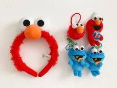 エルモ カチューシャ キーホルダー など⸜❤︎⸝‍(バラ売り可)