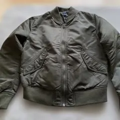 ユニクロ　MA-1 ブルゾン　カーキ