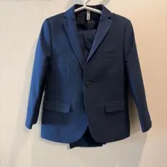 ネイビー スーツ セット　3歳　100cm セレモニー　発表会　結婚式　ブレザー