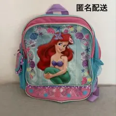 ディズニー　リトルマーメイド　アリエル　キッズ　リュック　フリル