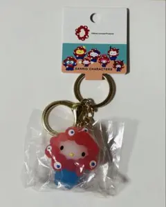 ミャクミャク　ハローキティ　なりきり　キーホルダー　サンリオ　EXPO2025