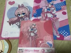 タイトーくじ初音ミク×RODY F賞クリアスタンド JK賞クリアファイル巡音ルカ