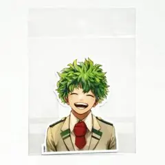 【新品】　僕のヒーローアカデミア　ダイカットステッカー　デク　緑谷　緑谷出久