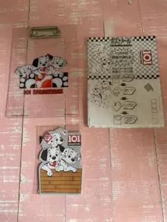 101 Dalmatians ヴィンテージ文具3点セット