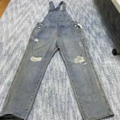 GAP ダメージ加工 オーバーオール