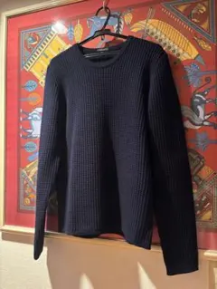 EG Fisherman Sweater - Wool Waffle Ｍ　美品のサムネイル