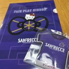 サンフレチェ　キティちゃん　クリアファイル