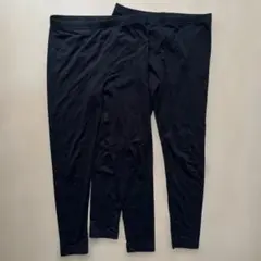 よな様専用　ユニクロ　キッズ　ヒートテックレギンス　ブラック2枚セット120