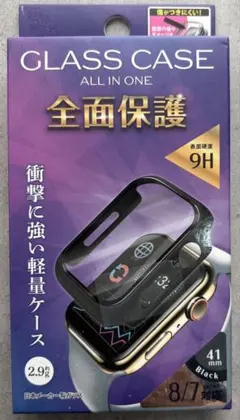 【未開封】Apple Watch series 8/7対応41mmガラスブラック