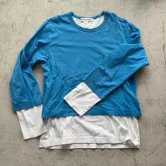 COMME des GARÇONS SHIRT 長袖カットソー ブルー Mのサムネイル
