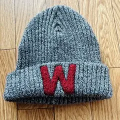 ZARA ベイビー　キッズ　イニシャル　ニット帽　ビーニー