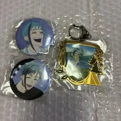 ツイステ フロイド ブルームバースデー 箔押し缶バッジ - メルカリ