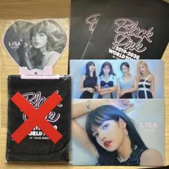 【公式】BLACKPINKセット　リサ　うちわ、クリアファイル