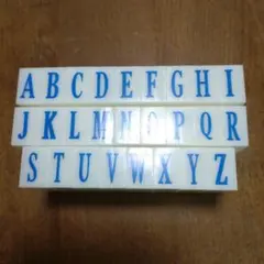【未使用新品】アルファベット スタンプセット A〜Z 8mm×13mm