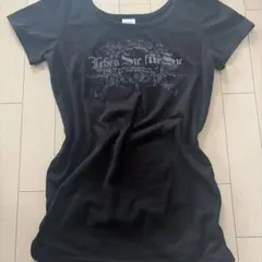 MAGIC SQUARE ゴシック調ロゴプリント 半袖Tシャツ