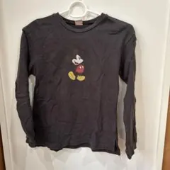 petit main ミッキーマウス 長袖カットソー 130