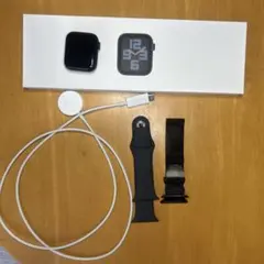 Apple Watch本体 ブラック 充電ケーブル・バンド付き