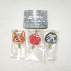 ズートピア アイスキャンディチャーム ニック アイスキャンディ フラッシュ 3点