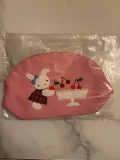 新品未使用familiar ファミリア デニムポーチ ピンクのサムネイル