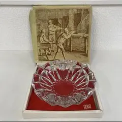 クリスタル ガラス 灰皿 小物入れ