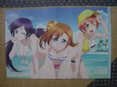アイカツスターズ!(白鳥ひめ 香澄夜空)、銀魂 両面ピンナップポスター