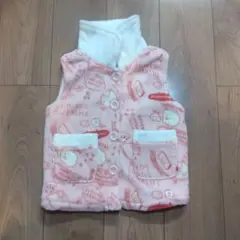 すみっコぐらし　キッズスリーパー　ベスト　部屋着　110
