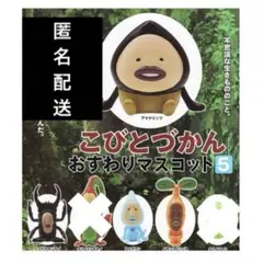 こびとづかん おすわりマスコット5 ４種セット