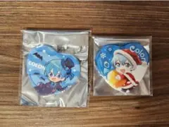 すとぷり ころんくん ハート缶バッジ 2点