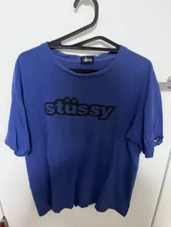 STUSSY ステューシー シャドーマン Tシャツ ネイビー - メルカリ