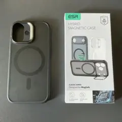 ESR iPhone 17 ケース MagSafe対応 フロストブラック