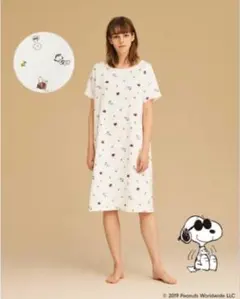 GU スヌーピー柄 ルームウェア S