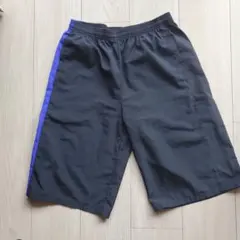 adidas ハーフパンツ ブラック/パープル 160